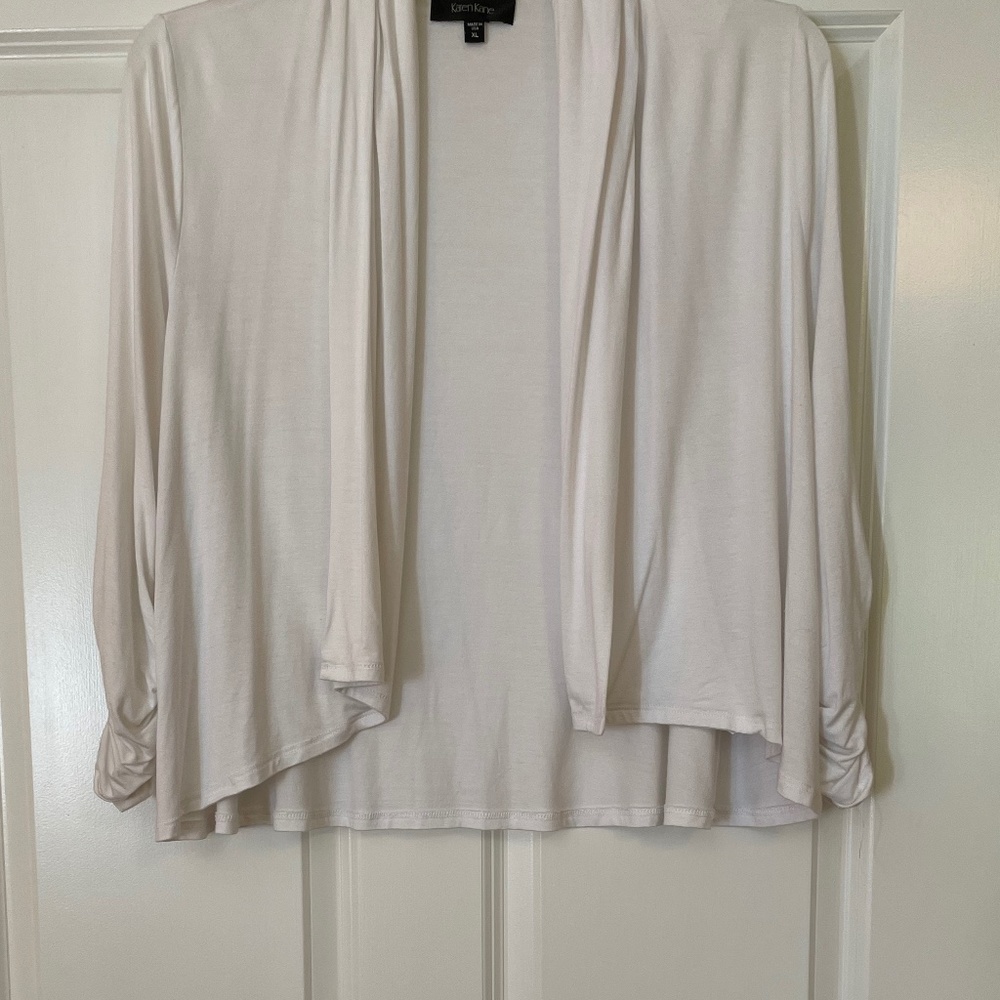 Karen Kane open cardigan/shrug